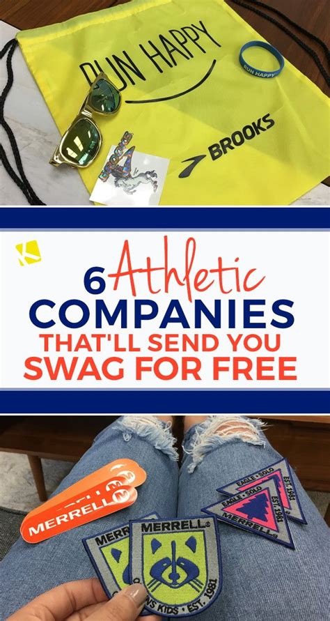 companies that send free swag.